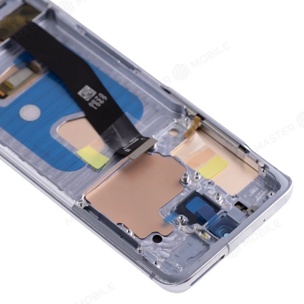 Дисплей для Samsung G981 Galaxy S20 5G + тачскрин (голубой) (в рамке) (OLED) (Full Size) фото №3