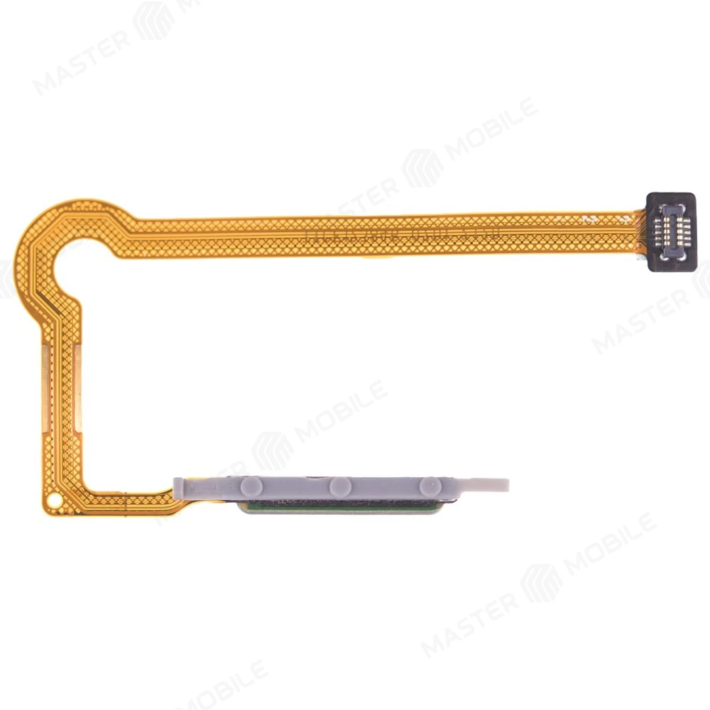 Шлейф для ZTE Blade A71 / Blade V30 Vita с комп. + сканер отпечатка пальца (кнопка включения) (серый)  фото №2