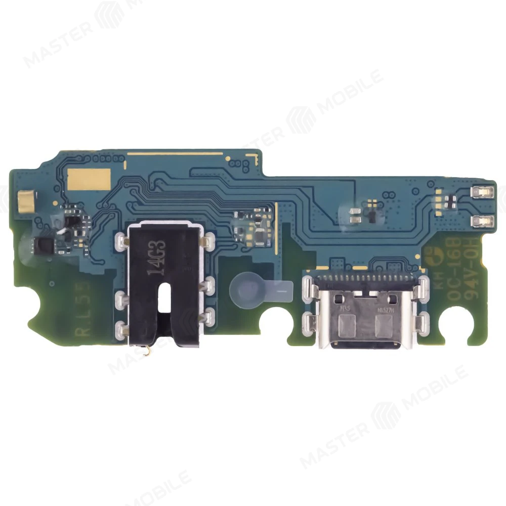 Нижняя плата для Samsung A125 Galaxy A12 / M127 Galaxy M12 с комп. + разъем зарядки + разъем гарнитуры + микрофон (ORIG100) фото №2