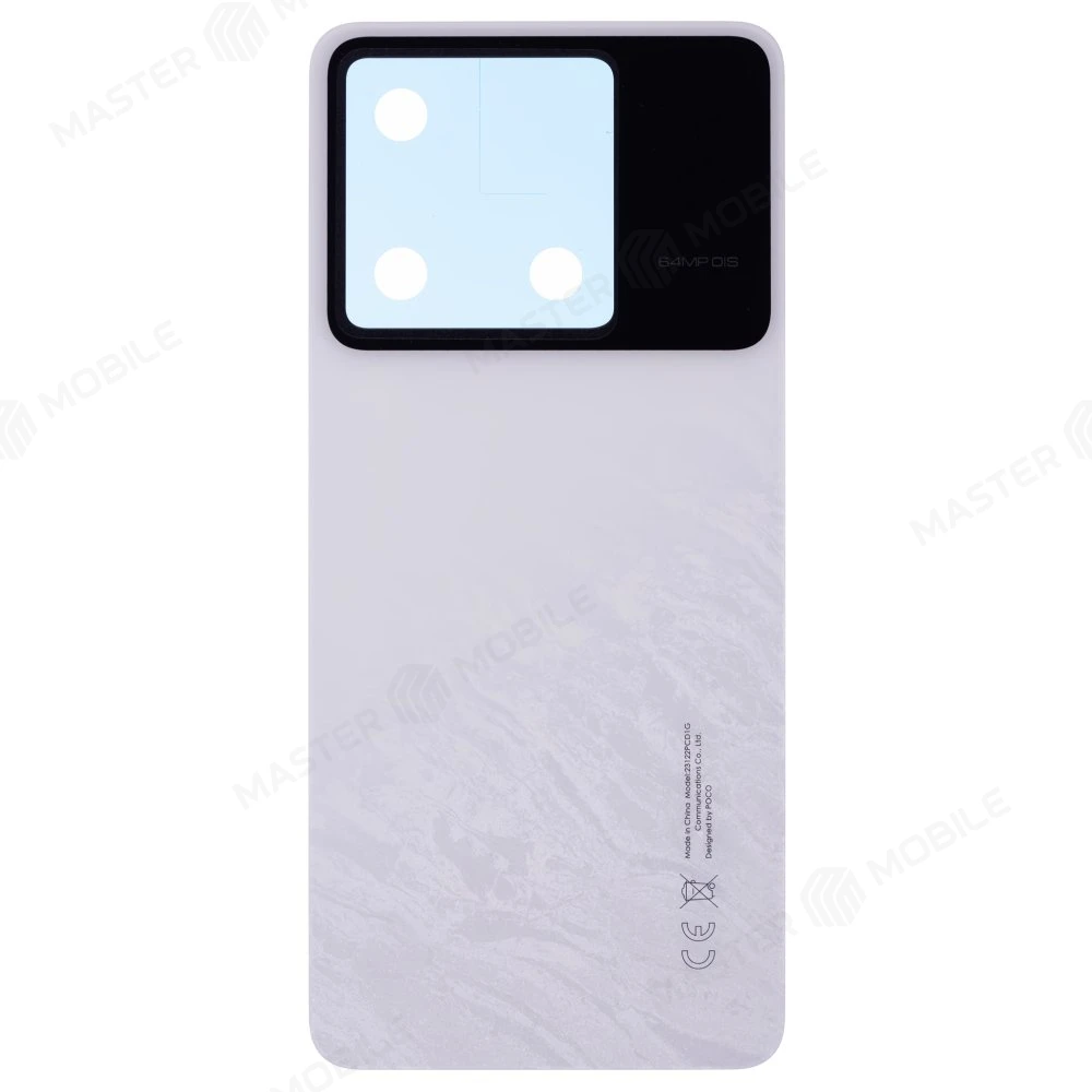 Задняя крышка для Xiaomi Poco X6 (23122PCD1G) (белый)
