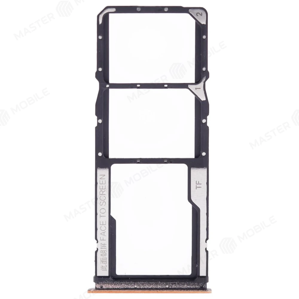 Держатель сим-карты для Xiaomi Redmi 9T (M2010J19SG/Y) (оранжевый) фото №1