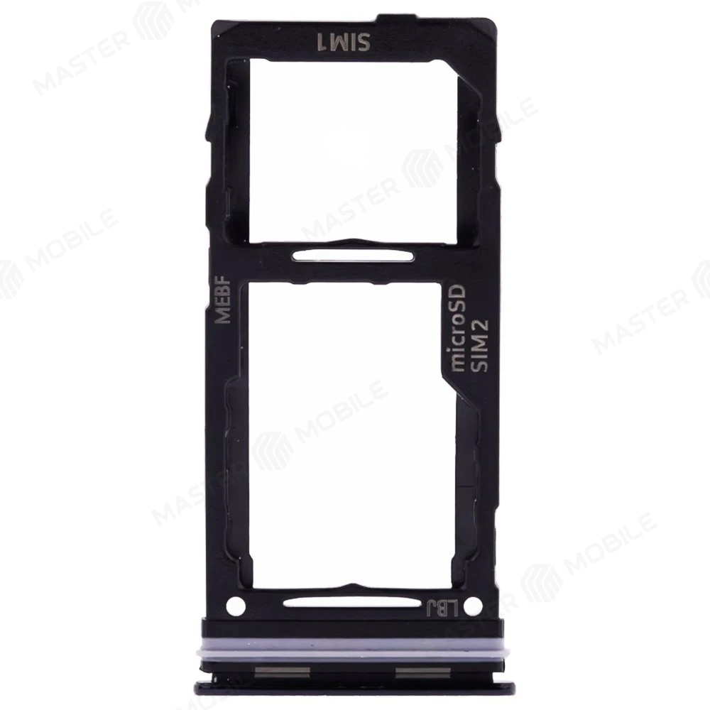 Держатель сим-карты для Samsung M526 Galaxy M52 5G (черный) фото №1