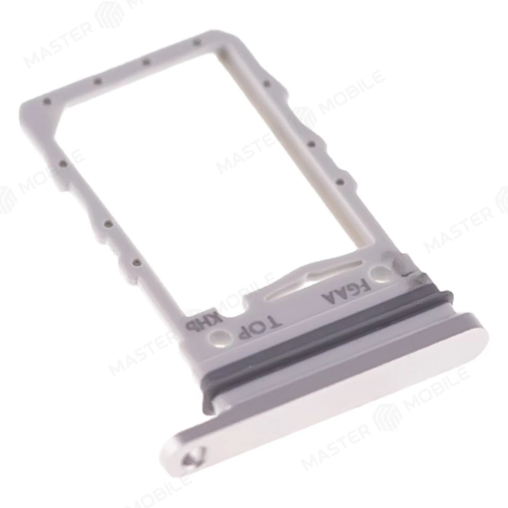 Держатель сим-карты для Samsung F711 Galaxy Z Flip 3 (серебристый) фото №3