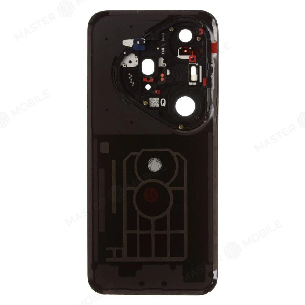 Задняя крышка для Huawei Pura 80 Pro (LMR-LX9) (черный) (в сборе со стеклом камеры) (ORIG100) фото №2