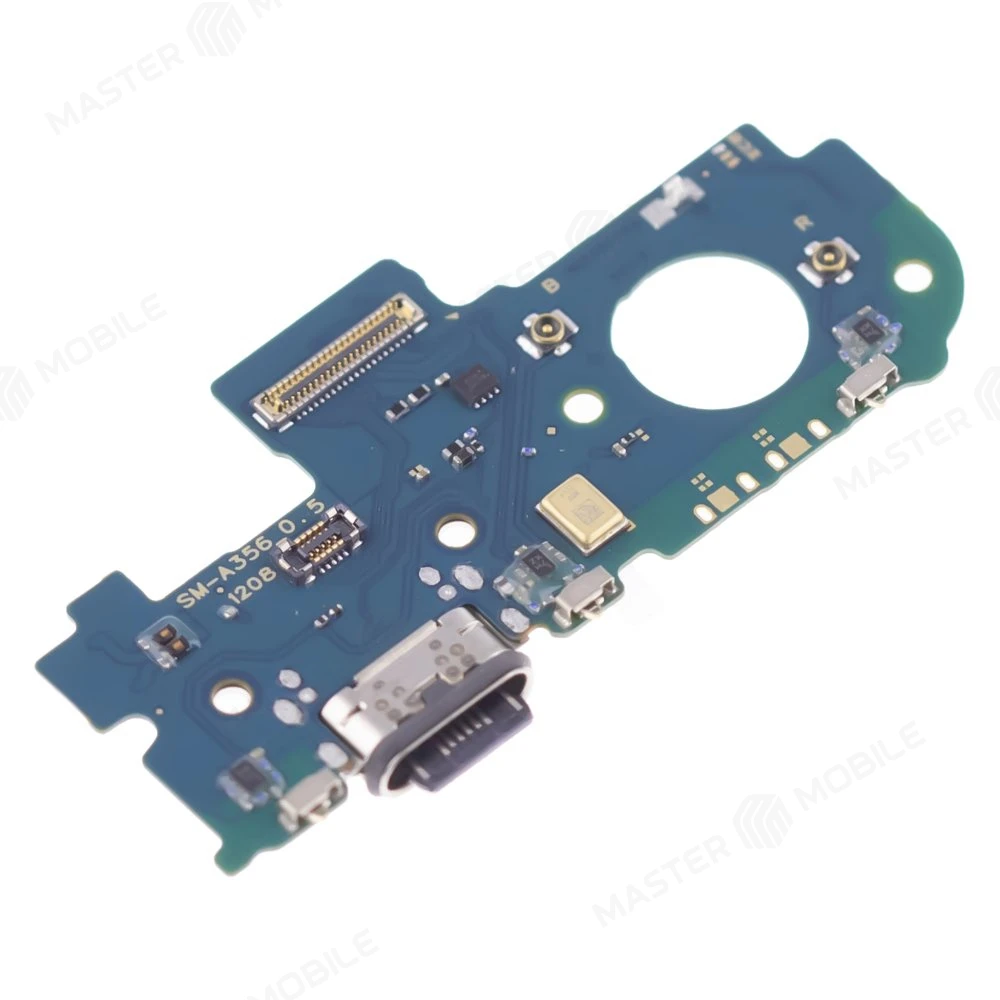 Нижняя плата для Samsung A356 Galaxy A35 5G с комп. + разъем зарядки + микрофон (ORIG100) фото №3