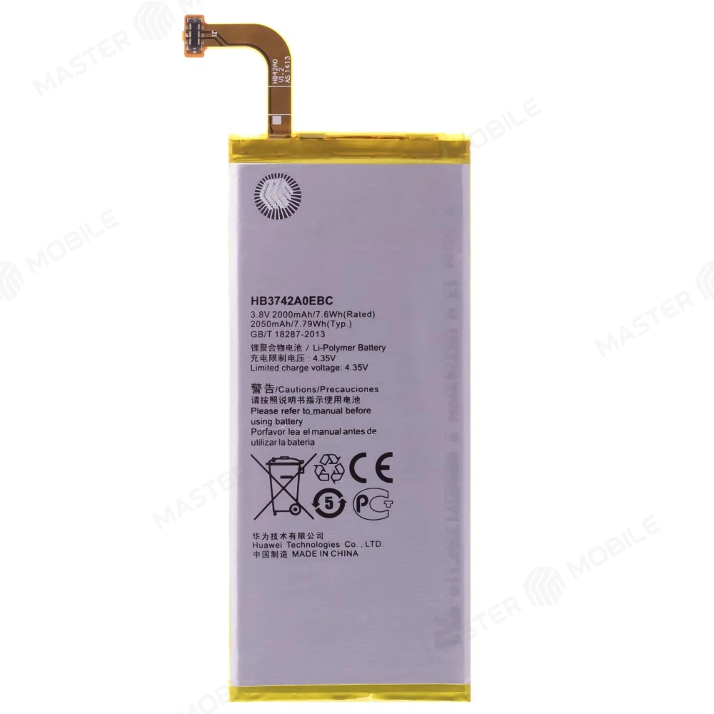 Аккумулятор для Huawei Ascend P6 / Ascend G6 (HB3742A0EBC)  фото №1