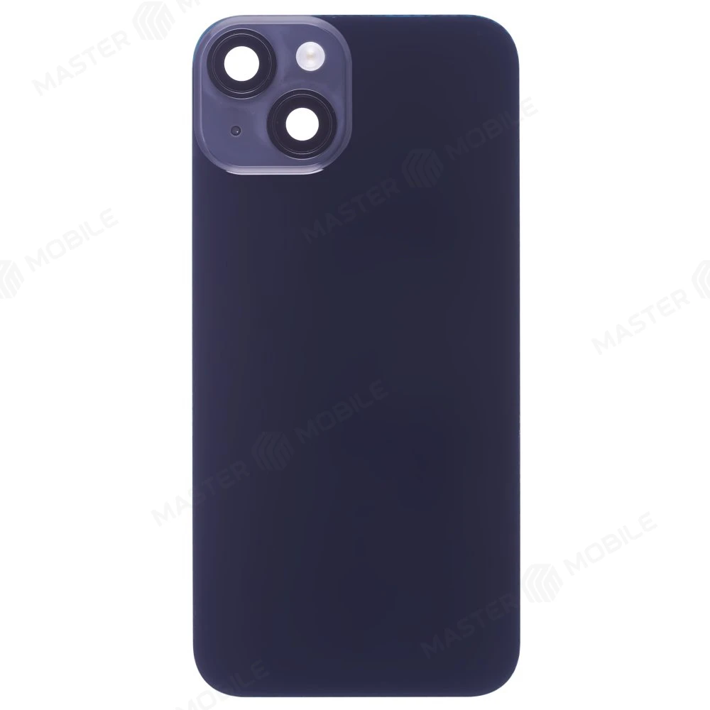 Задняя крышка для Apple iPhone 14 (черный) (в сборе) (с разбора) (ORIG100) (возможен дефект ЛКП)