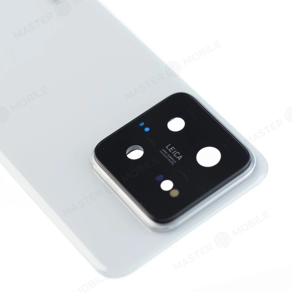 Задняя крышка для Xiaomi 14 (23127PN0CG) (белый) (в сборе со стеклом камеры) (ORIG100)  фото №3