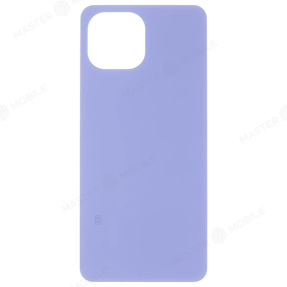 Задняя крышка для Xiaomi 11 Lite 5G NE (2109119DG) / Mi 11 Lite (M2101K9AG) / Mi 11 Lite 5G (M2101K9G) (голубой)