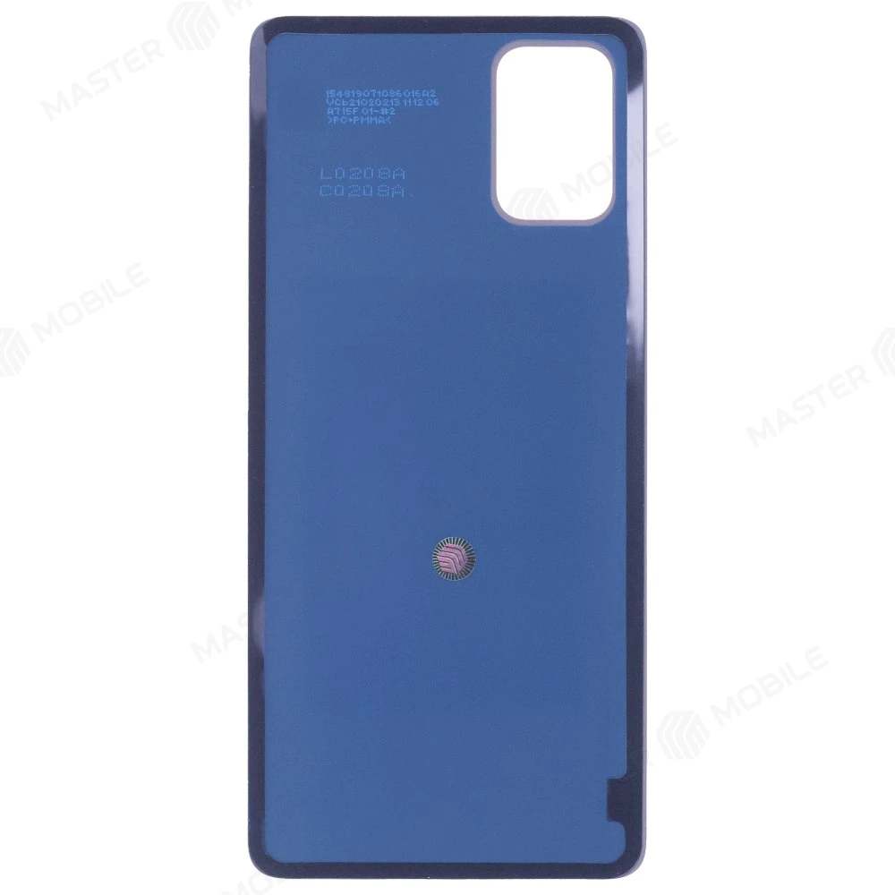 Задняя крышка для Samsung A715 Galaxy A71 (синий) фото №2