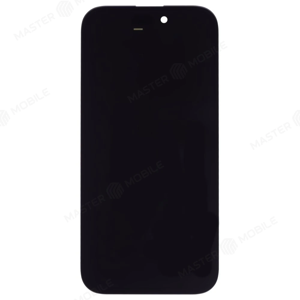 Дисплей для Apple iPhone 16 + тачскрин (черный) (JK) (Hard Oled) (площадка под IC)