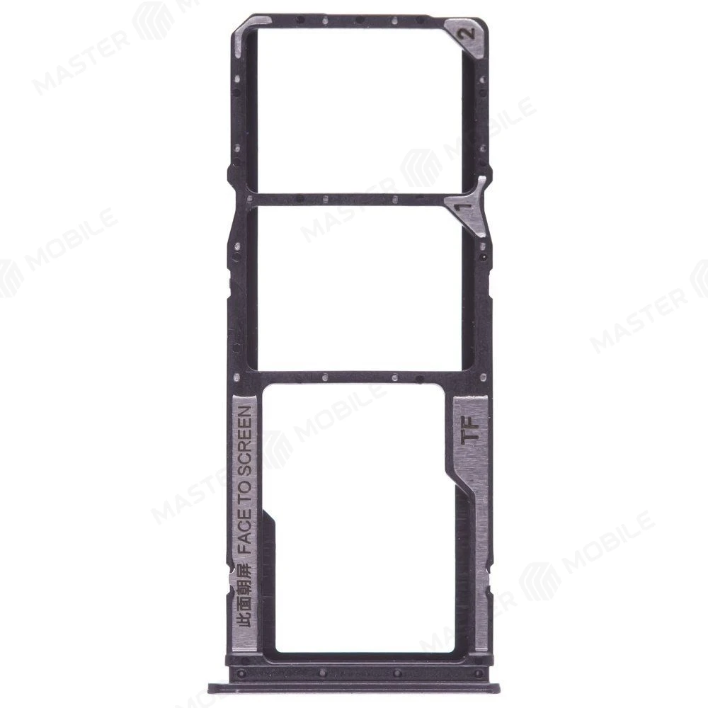 Держатель сим-карты для Xiaomi Poco M5s (2207117BPG) (серый) фото №1