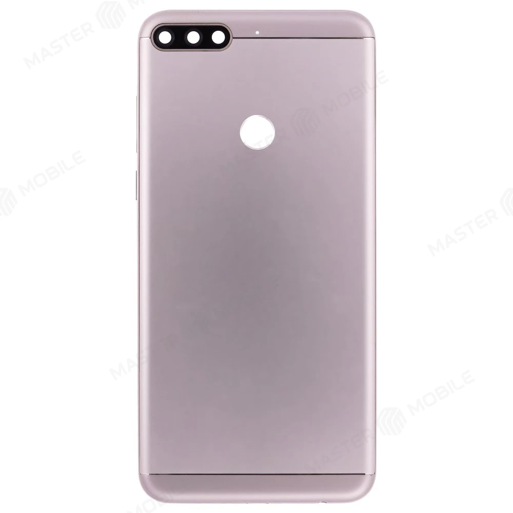 Задняя крышка для Huawei Honor 7C Pro (LND-L30) (золотистый) (в сборе со стеклом камеры)