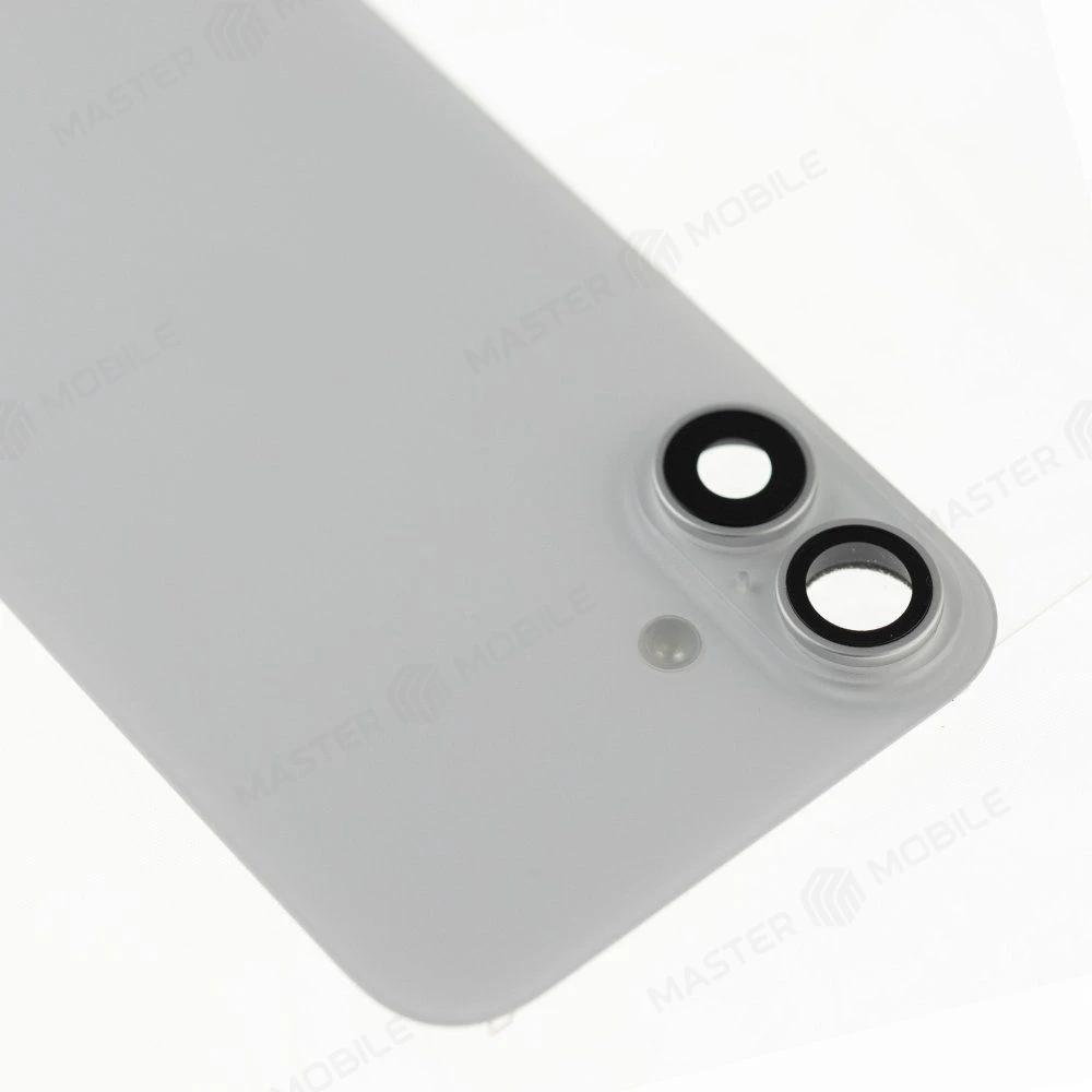 Задняя крышка для Apple iPhone 16 Plus (белый) (в сборе) (ORIG100) (Снятый) (возможен дефект ЛКП) фото №3