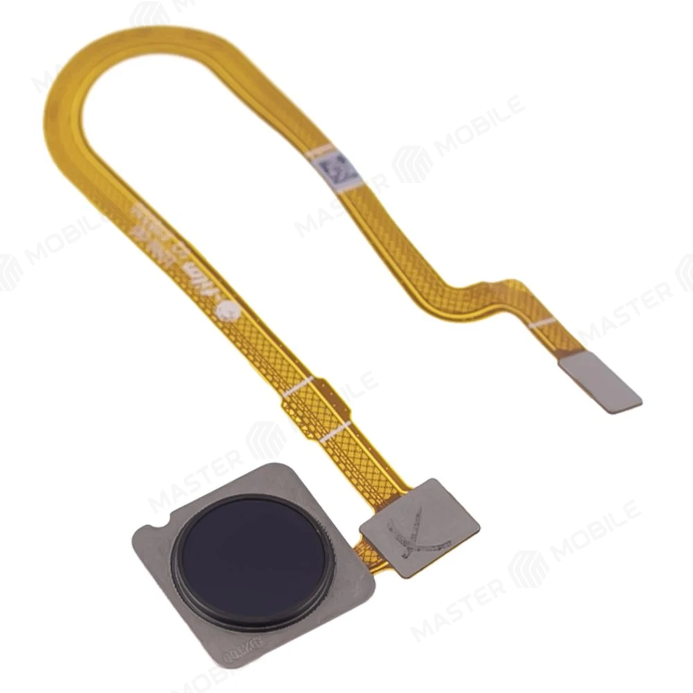 Шлейф для Xiaomi Mi 8 Lite (M1808D2TG) с комп. + сканер отпечатка пальца (черный)  фото №3