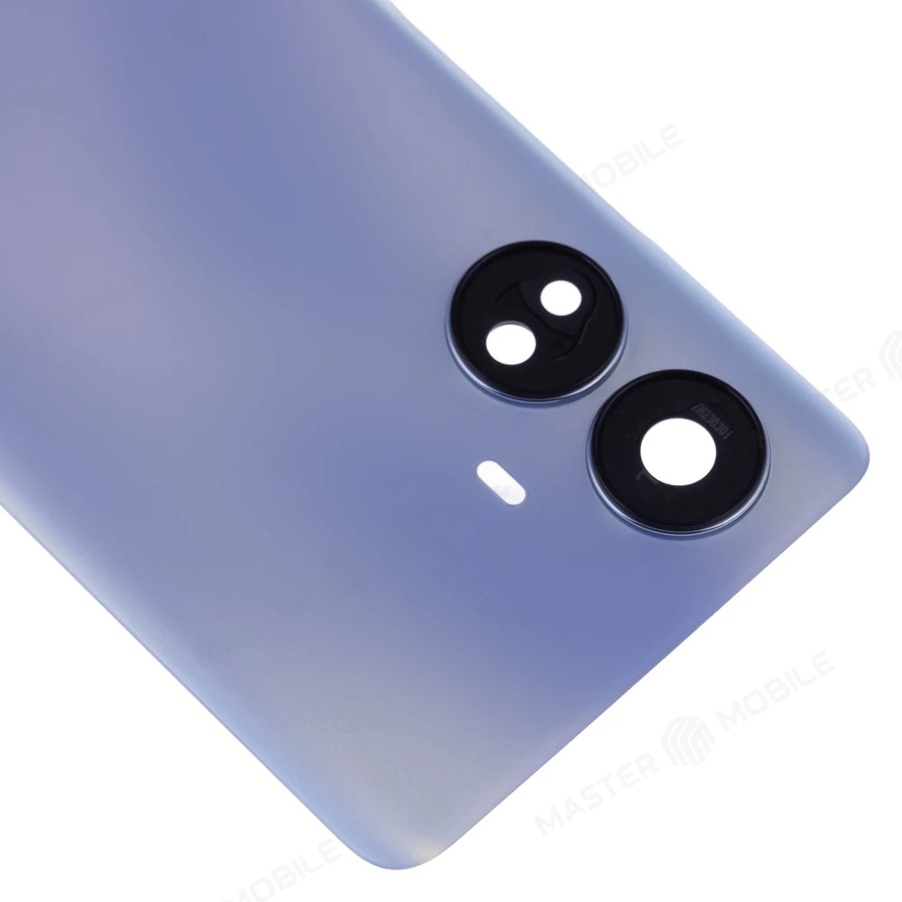 Задняя крышка для Realme 10 Pro+ 5G (RMX3686/RMX3687) (голубой) фото №3