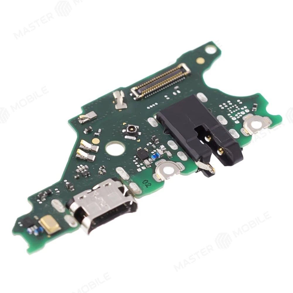 Нижняя плата для Huawei Mate 20 Lite (SNE-LX1) с комп. + разъем зарядки + разъем гарнитуры + микрофон (ORIG100)  фото №3