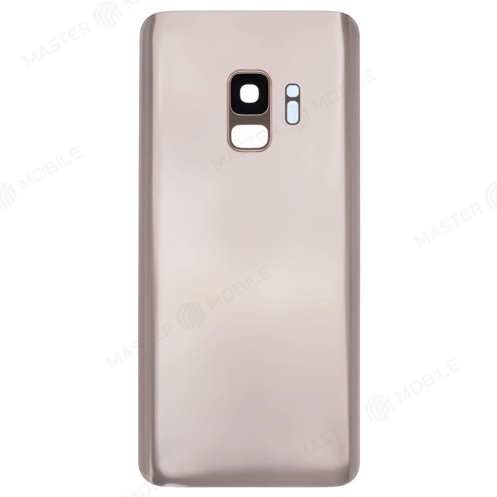 Задняя крышка для Samsung G960 Galaxy S9 (золотистый) (в сборе со стеклом камеры)
