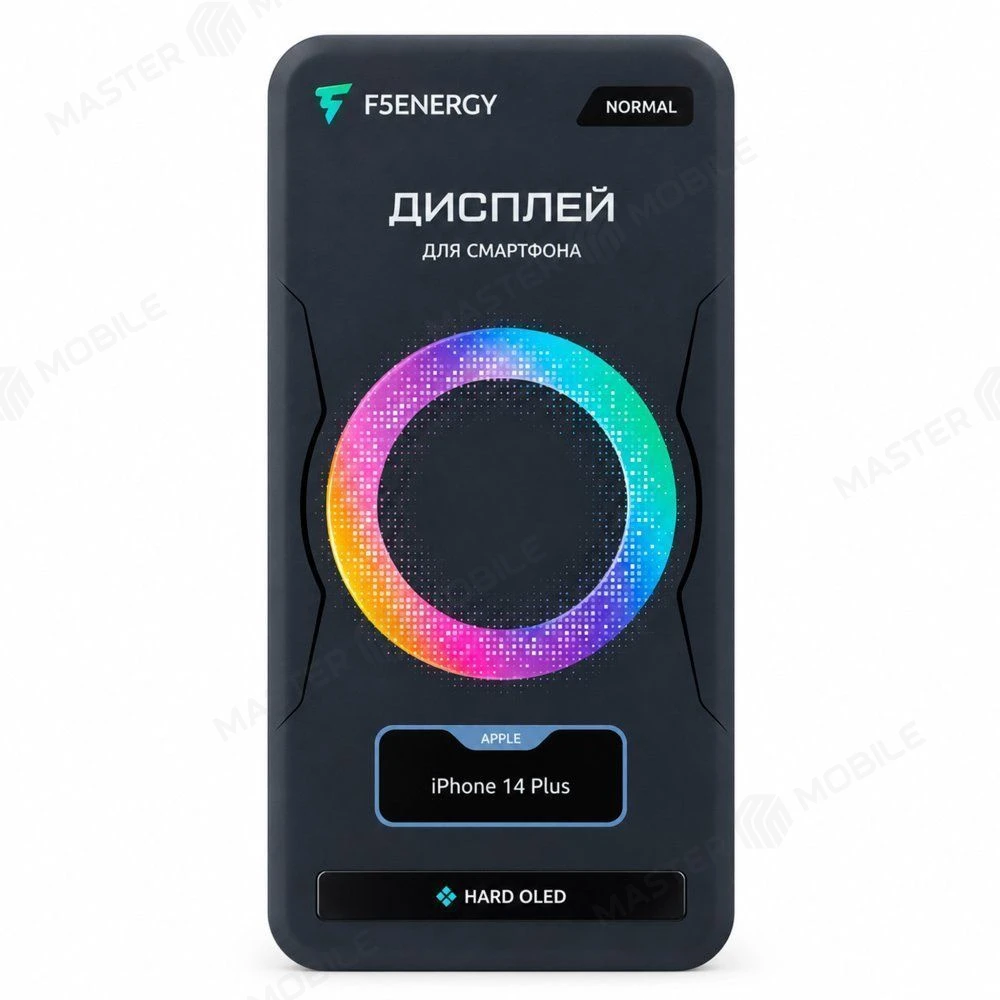 Дисплей для Apple iPhone 14 Plus + тачскрин (черный) (F5ENERGY) (Hard Oled) (площадка под IC) (NORMAL) фото №5