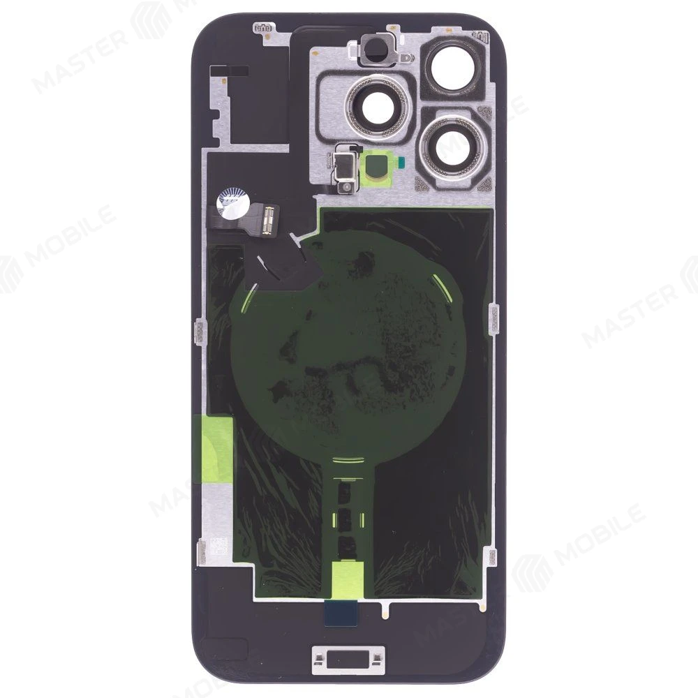 Задняя крышка для Apple iPhone 16 Pro Max (черный) (в сборе) (ORIG100) (SP)  фото №2