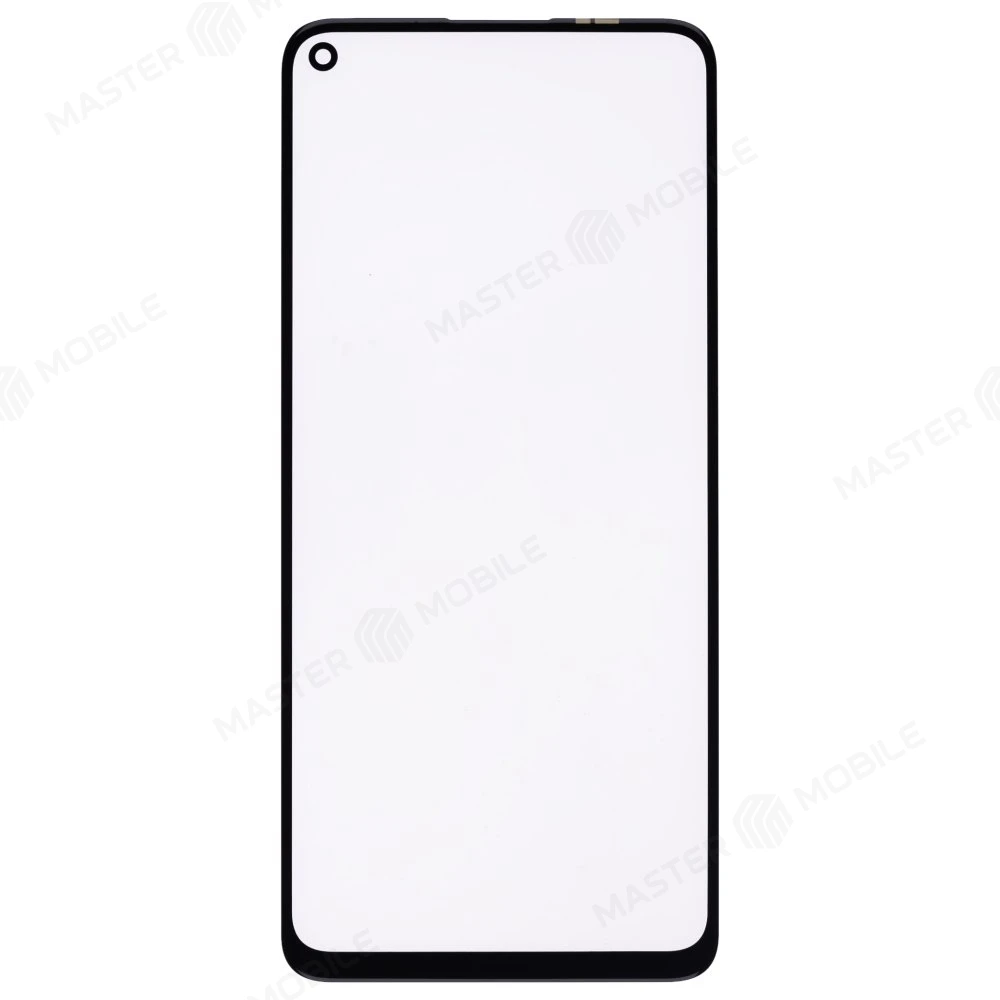 Стекло модуля для Huawei Honor 30S (CDY-NX9A) / Nova 7 SE (CDY-AN00) + OCA (черный)