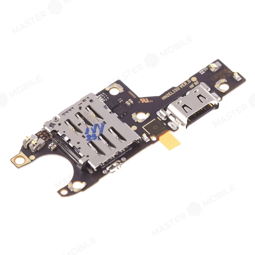 Нижняя плата для Huawei Honor 200 (ELI-NX9) с комп. + разъем зарядки + микрофон (ORIG100) фото №3