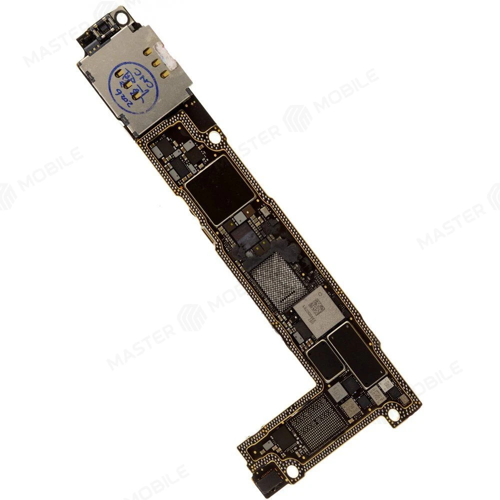 Материнская плата для Apple iPhone 12 mini (SIM + eSIM) (без микросхем) (нижняя) фото №3