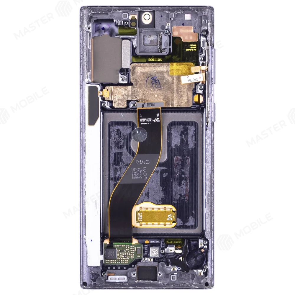 Дисплей для Samsung N970 Galaxy Note 10 + тачскрин (черный) (в рамке) (ORIG100) (возможен дефект ЛКП) фото №2