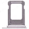 Держатель сим-карты для Apple iPhone 14 Pro / iPhone 14 Pro Max (серебристый) фото №2