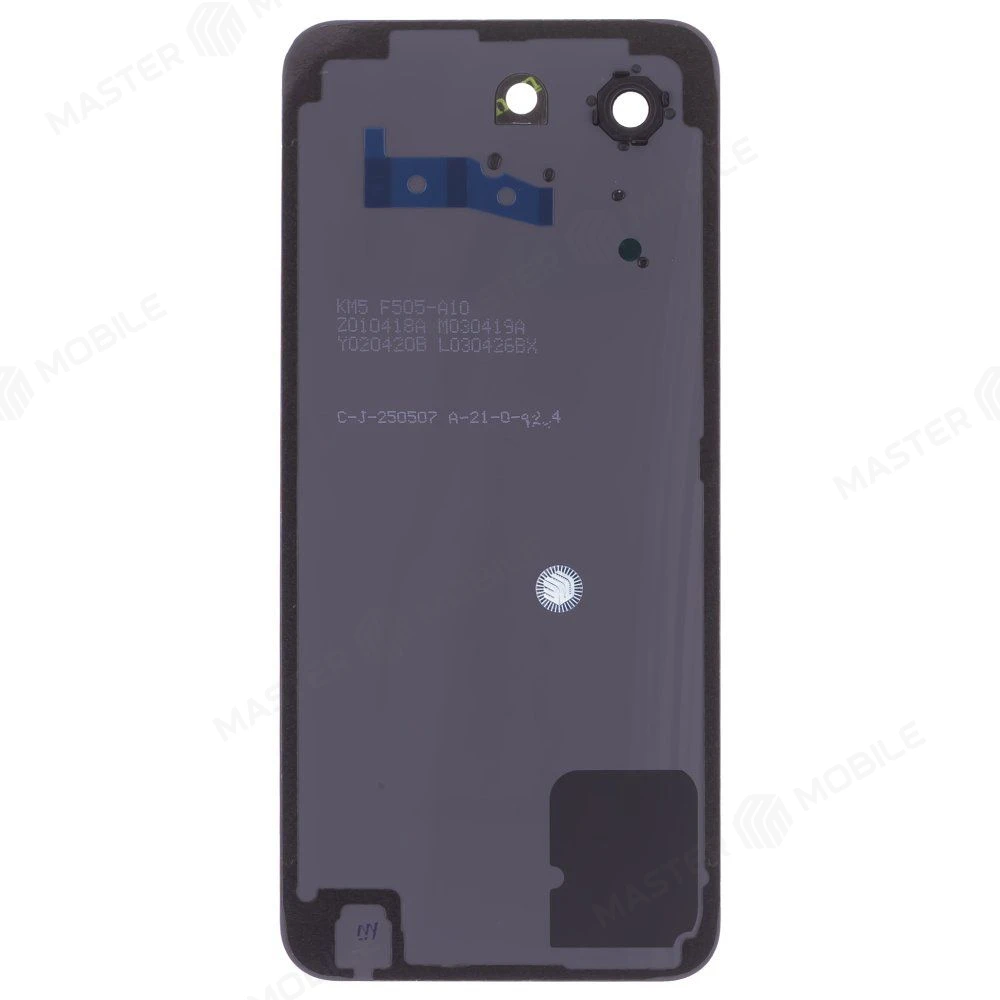 Задняя крышка для Tecno Spark 40 (KM5) (серый) (в сборе со стеклом камеры) фото №2