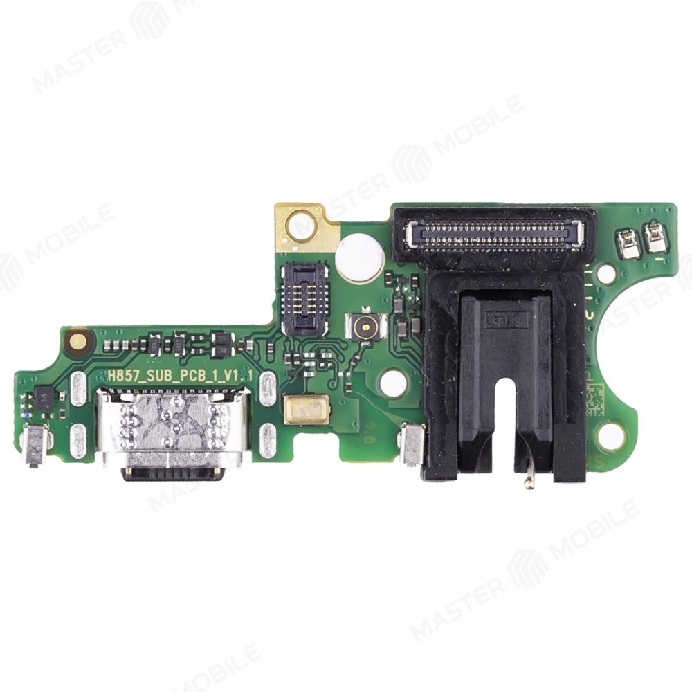 Нижняя плата для Infinix Zero X Pro (X6811) с комп. + разъем зарядки + микрофон (ORIG100)  фото №1