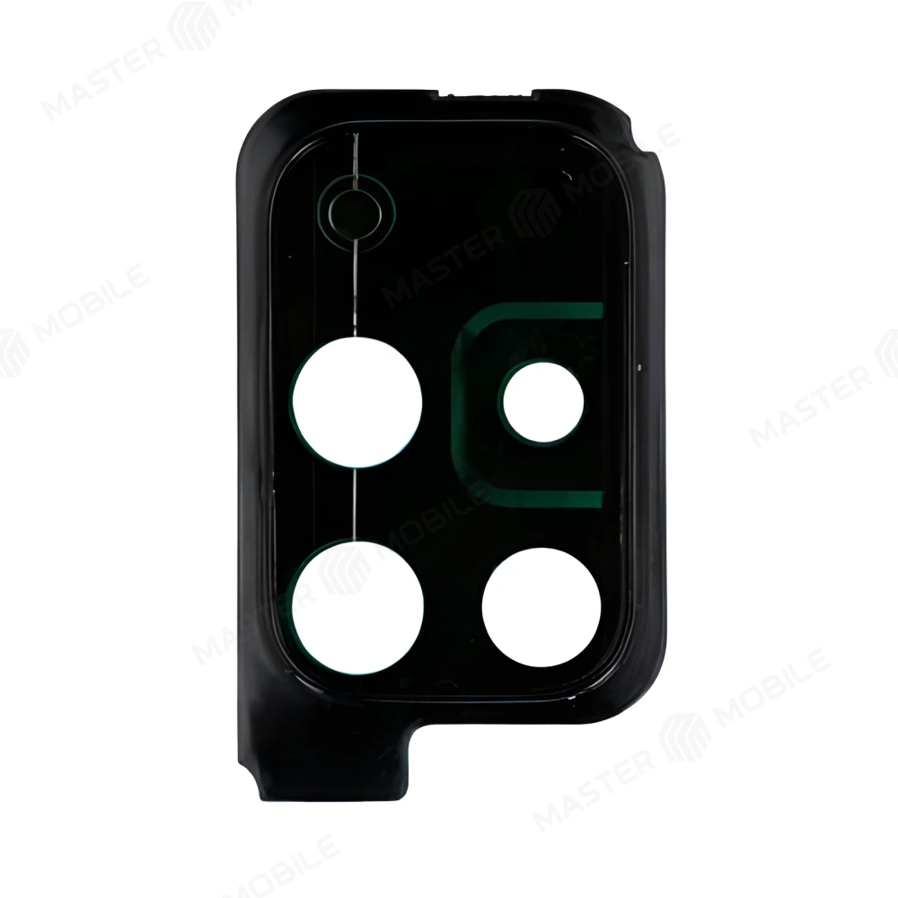 Стекло задней камеры для Samsung M317 Galaxy M31s / M515 Galaxy M51 (черный) (в рамке) 