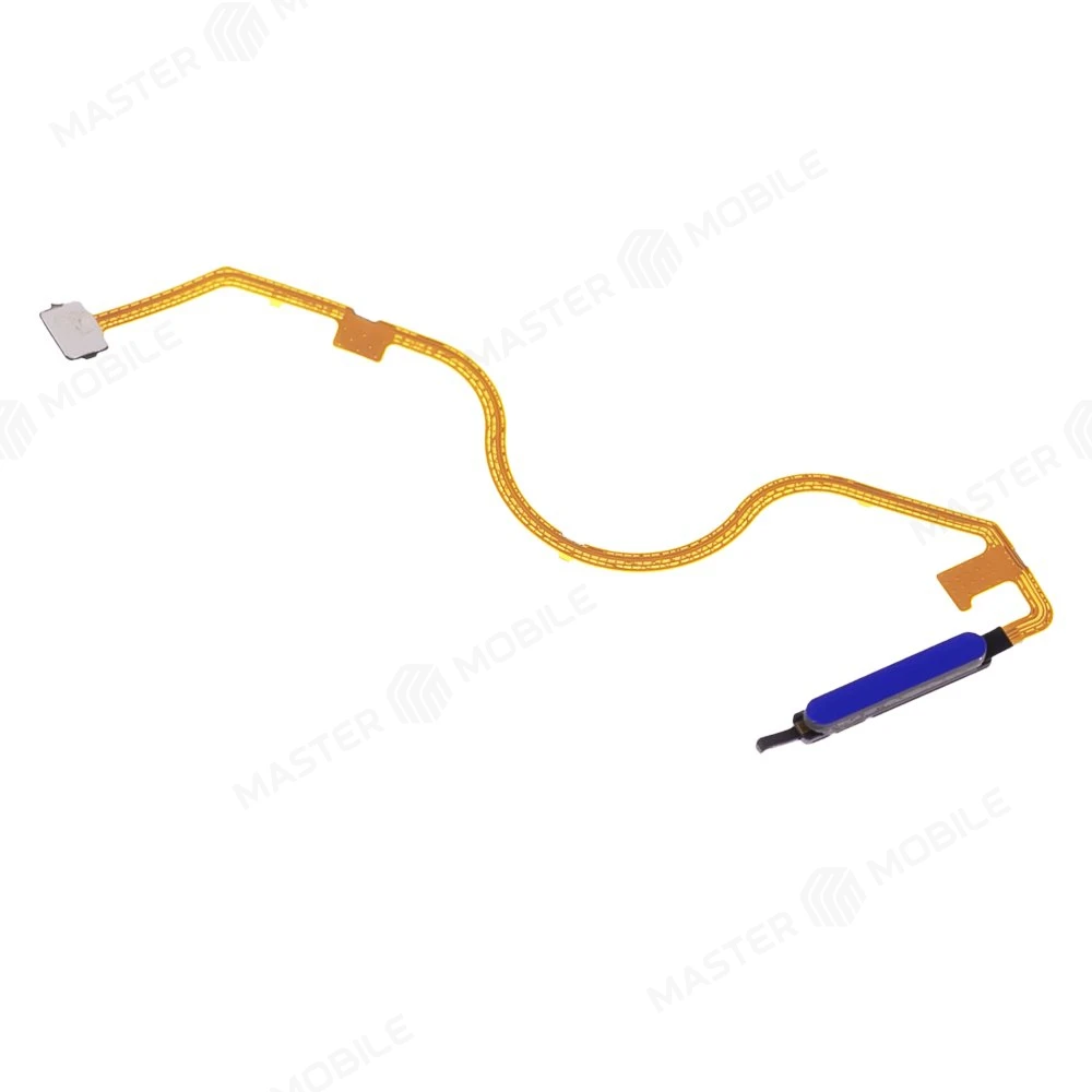 Шлейф для Tecno Pova 4 (LG7n) с комп. + сканер отпечатка пальца (синий)  фото №3