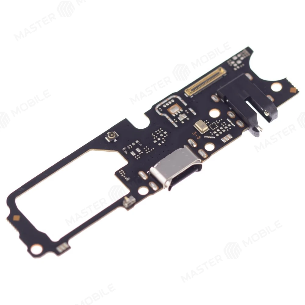 Нижняя плата для OPPO A52 (CPH2069) с комп. + разъем зарядки + микрофон  фото №3