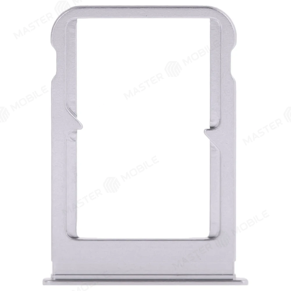 Держатель сим-карты для Xiaomi Mi 8 (M1803E1A) (серебристый)  фото №1