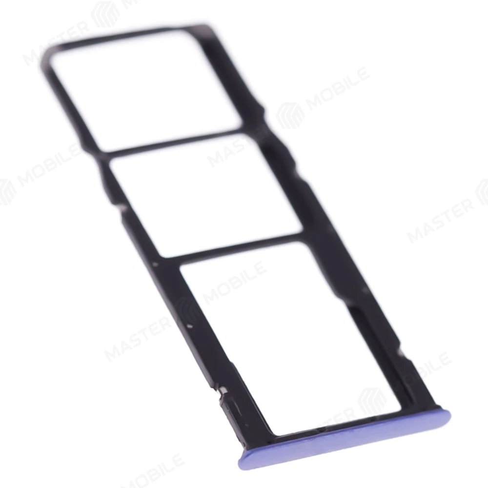 Держатель сим-карты для Huawei Y9 2018 (FLA-LX1) (синий) фото №3