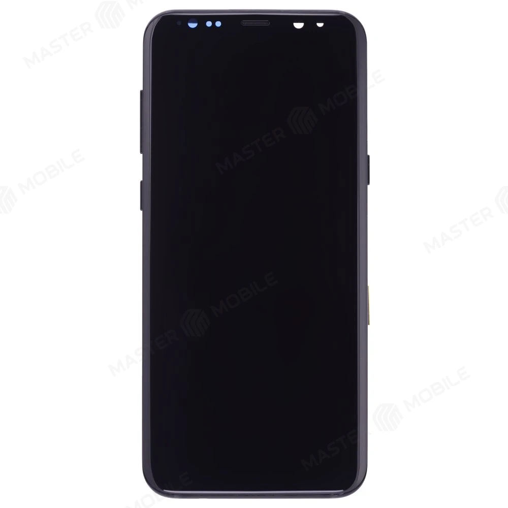 Дисплей для Samsung G955 Galaxy S8+ + тачскрин (черный) (в рамке) (OLED)