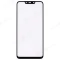 Стекло модуля для Huawei Nova 3i (INE-LX1) / Nova 3 (PAR-LX1) / P Smart Plus + OCA (черный)  фото №1