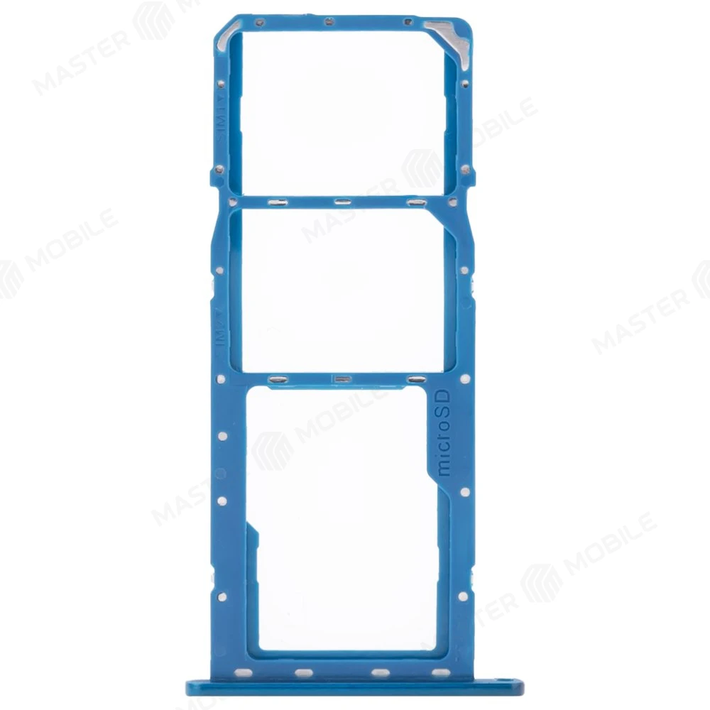 Держатель сим-карты для Samsung M115 Galaxy M11 (бирюзовый) фото №1