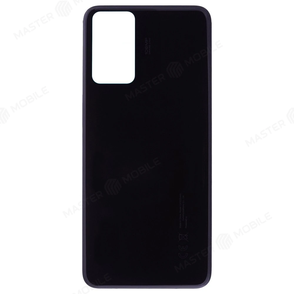 Задняя крышка для Xiaomi Redmi Note 12S (23030RAC7Y) (черный)