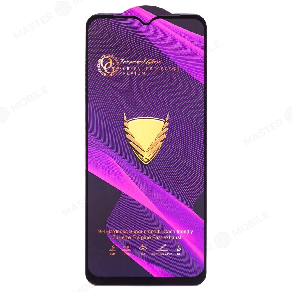 Защитное стекло OG Glass (3 в 1) для Samsung M146 Galaxy M14 5G (черный)