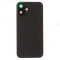 Задняя крышка для Apple iPhone 16 Plus (черный) (в сборе со стеклом камеры и шлейфом) (Premium)  фото №1