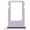 Держатель сим-карты для Apple iPhone 8 Plus (серебристый) фото №1