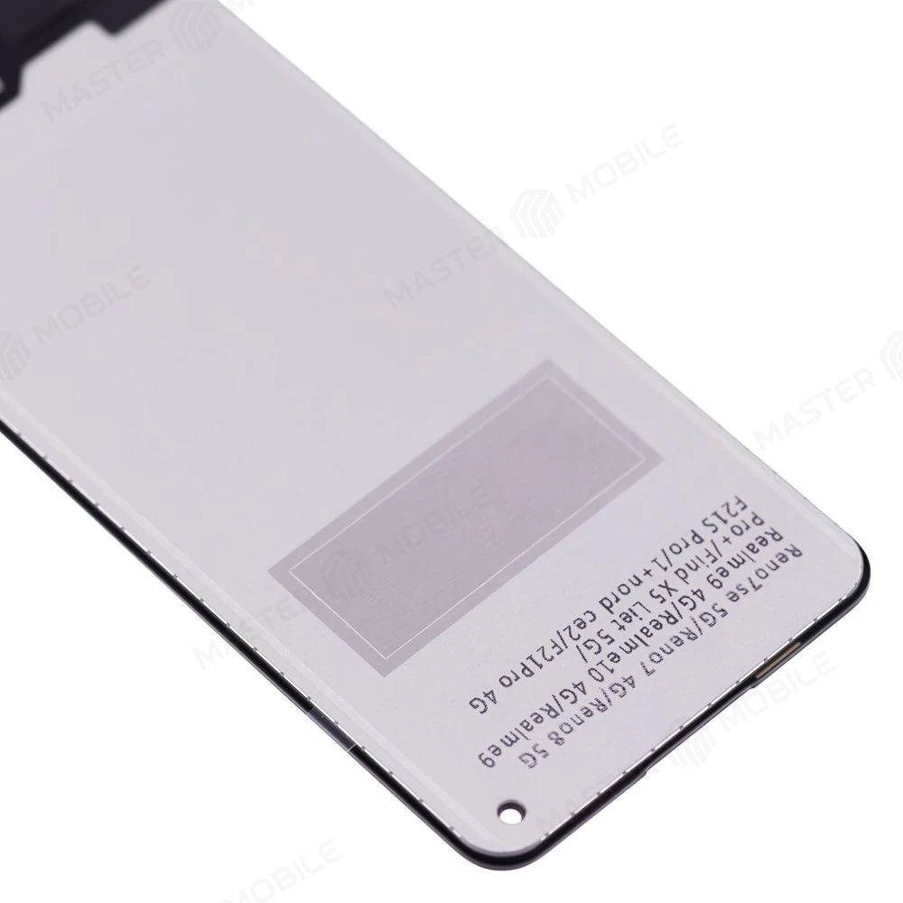 Дисплей для Realme 10 4G (RMX3630) / 9 4G (RMX3521) / 9 Pro+ (RMX3393) / OPPO Reno 8T 4G (CPH2481) + тачскрин (черный) (In-Cell) фото №3