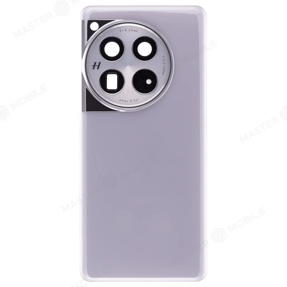 Задняя крышка для OnePlus 12 (PJD110) (серебристый) (в сборе со стеклом камеры) фото №1