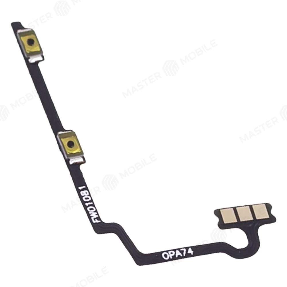 Шлейф для OPPO A74 4G (CPH2219) с комп. (на кнопки громкости) фото №3