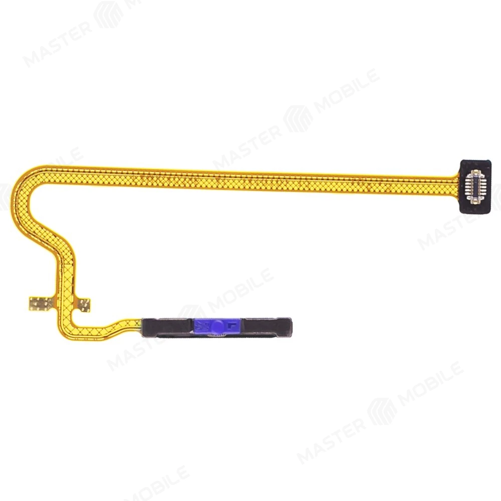 Шлейф для OPPO A58 4G (CPH2577) с комп. + сканер отпечатка пальца (черный) фото №2