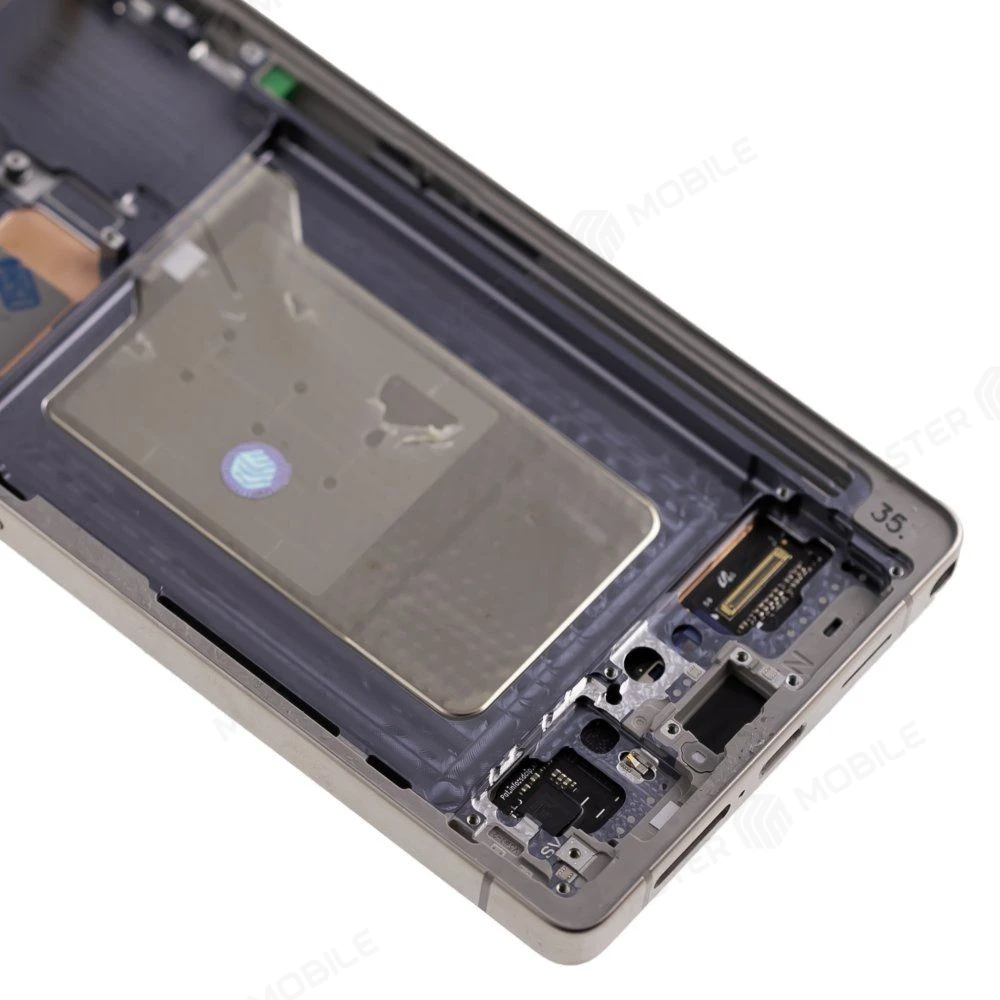 Дисплей для Samsung S938 Galaxy S25 Ultra + тачскрин (черный) (в рамке) (ORIG100) (возможен дефект ЛКП) фото №4