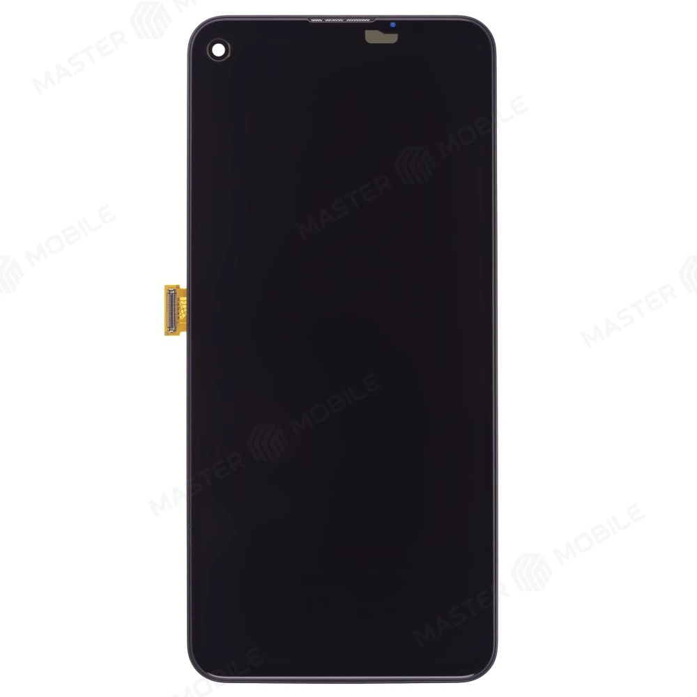 Дисплей для Google Pixel 5A 5G (G1F8F/G4S1M) + тачскрин (черный) (в рамке) (ORIG)