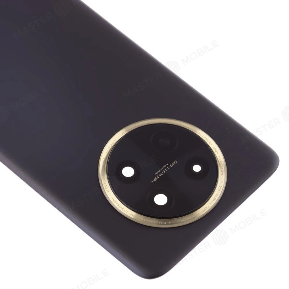 Задняя крышка для Huawei Nova Y91 (STG-LX1) (черный) (в сборе со стеклом камеры) фото №3